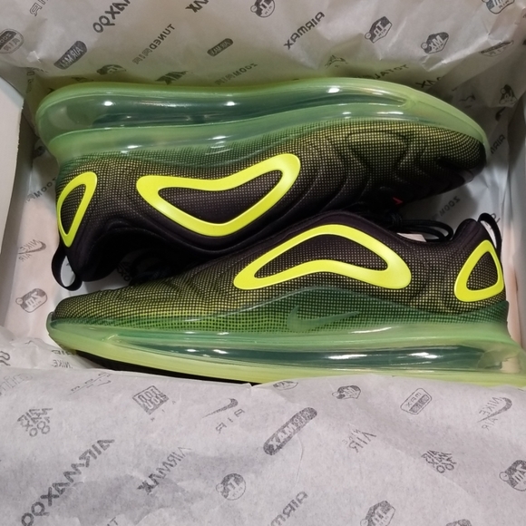 nike air max 720 neon green